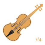Violins 3/4