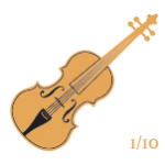Violines 1/10
