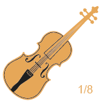 Violoncellos 1/8