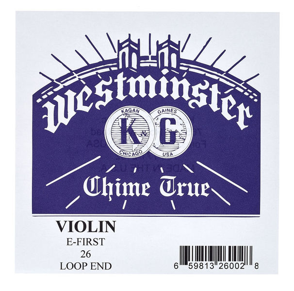 CUERDA VIOLÍN WESTMINSTER 1a MI BOLA FORTE