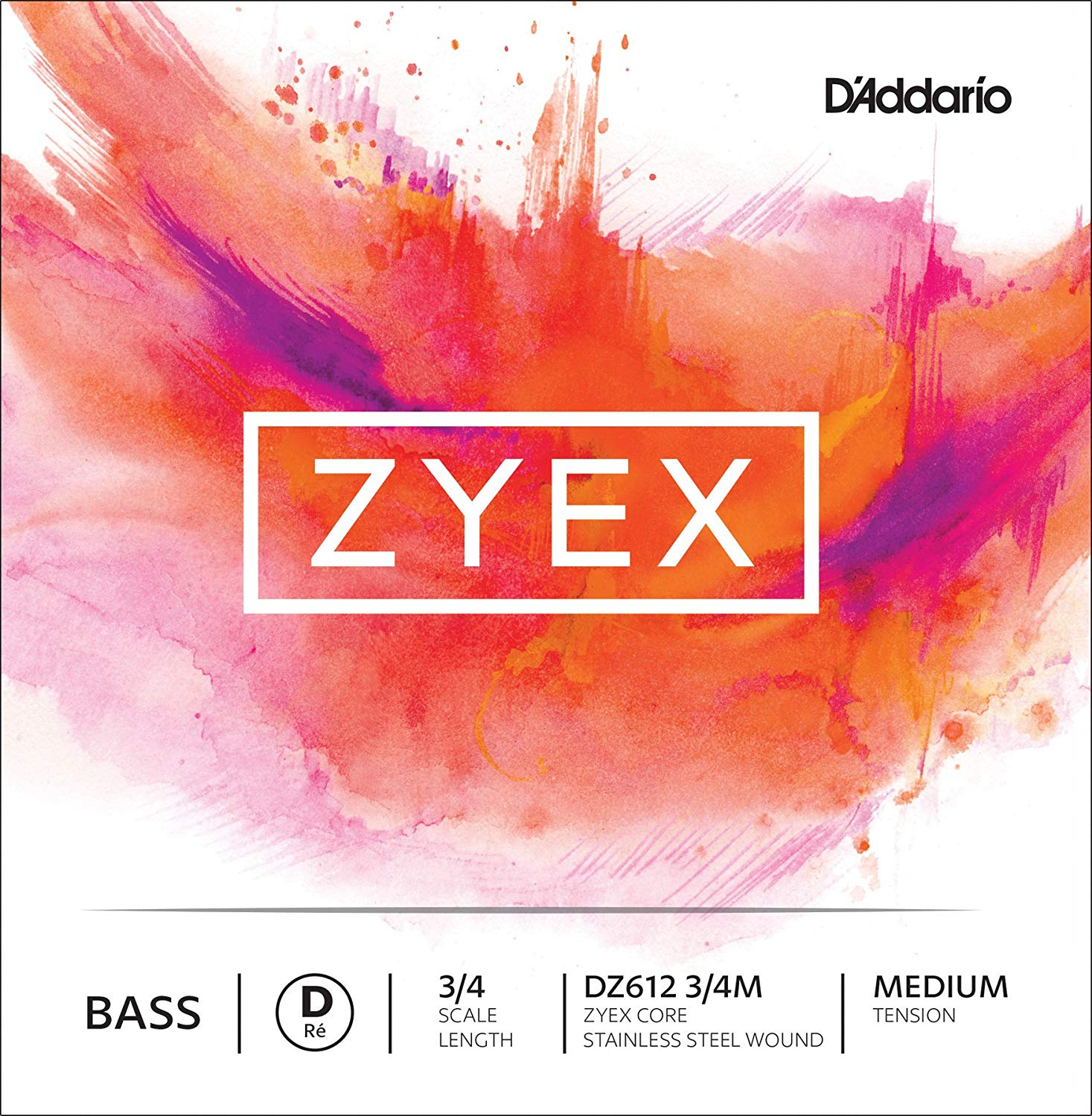 JUEGO CUERDAS CONTRABAJO D'ADDARIO ZYEX