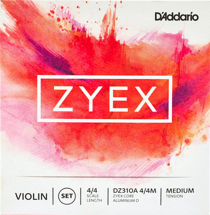 JUEGO CUERDAS VIOLIN D'ADDARIO ZYEX PLATA