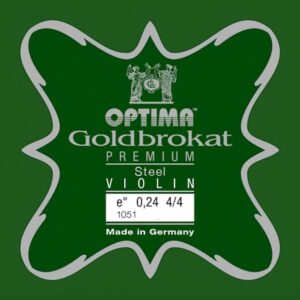 CUERDA VIOLÍN LENZNER/OPTIMA GOLDBROKAT PREMIUM 1a MI LAZO 0,27