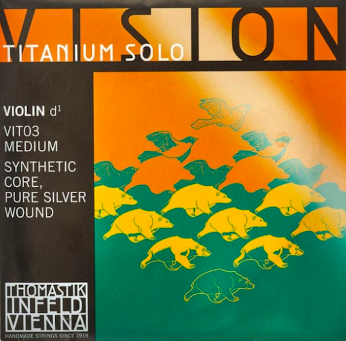 JUEGO CUERDAS VIOLÍN THOMASTIK VISION TITANIUM SOLO
