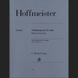HOFFMEISTER F. – CONCIERTO RE MAYOR – ED. HENLE VERLAG