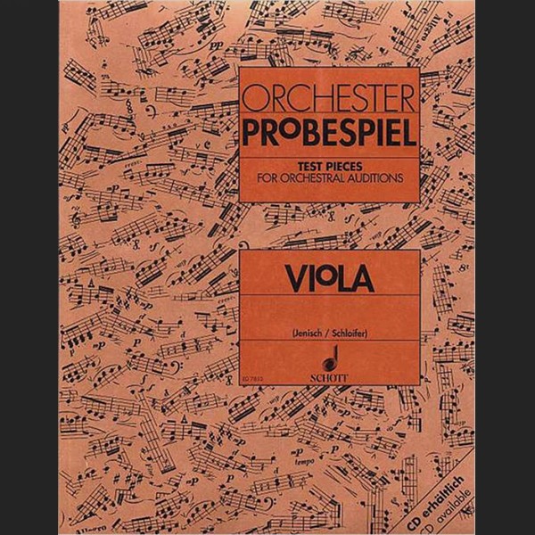 ORCHESTER PROBESPIEL - ED. SCHOTT