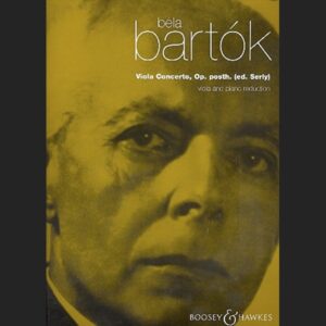 BARTOK B. – CONCIERTO PARA VIOLA – ED. BOOSEY & HAWKES