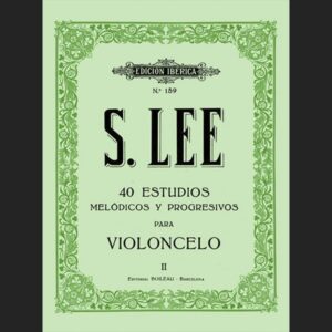 LEE S. – ESTUDIOS MELÓDICOS PROGRESIVOS V.2 OP.32 – ED. BOILEAU