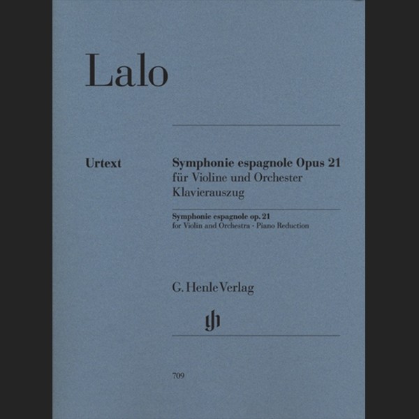 LALO E. - SINFONÍA ESPAÑOLA OP.21 - ED. HENLE VERLAG