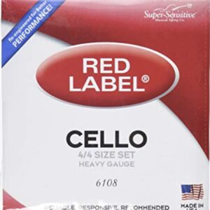 CUERDA VIOLONCELLO SUPER-SENSITIVE RED LABEL 4/4-3/4 – 3a SOL