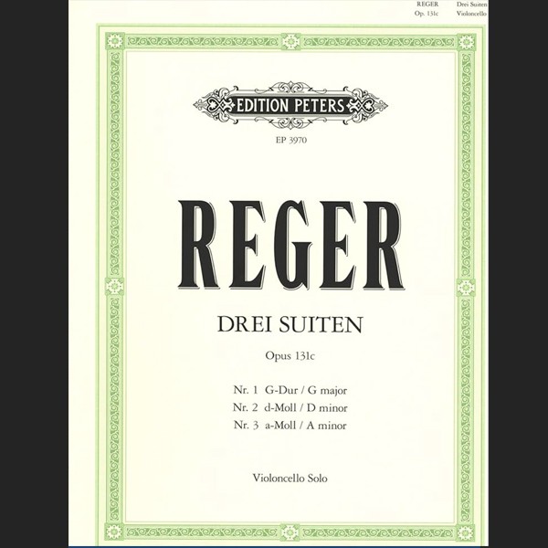 REGER M. - SUITES OP.131C - ED. PETERS
